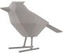 Oiseau en résine mat origami 24cm