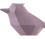 Oiseau en résine mat origami 24cm - 29,90