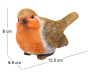 Oiseau rouge-gorge en résine - IMH-0171