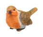 Oiseau rouge-gorge en résine