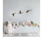 Oiseaux décoratifs en métal Rusty Birds (Lot de 3) - 5