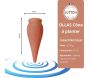 Ollas à planter en argile Cône - POT-0109