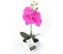 Orchidée artificielle pot en céramique 30 cm - CMP-3046