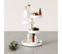 Organisateur de salle de bain 5 plateaux rotatifs Pirouette - 7