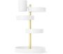 Organisateur de salle de bain 5 plateaux rotatifs Pirouette - 34,90
