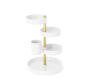 Organisateur de salle de bain 5 plateaux rotatifs Pirouette