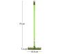 Outil de jardin en plastique pour enfant 70 cm - ESS-1155