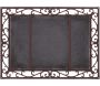 Paillasson antique en coco et fonte - ESS-0213