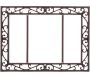 Paillasson antique en coco et fonte - 5