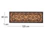 Paillasson en caoutchouc coco Arabesque XL - ESS-1650