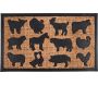 Paillasson coco et caoutchouc Animaux de la ferme