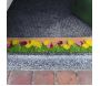 Paillasson en fibre de coco 75 x 25 cm Tulipes - ESS-1783