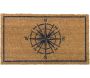 Paillasson en fibres de coco 70 x 40 cm