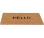 Paillasson en coco et PVC 60 x 40 cm - 11,90