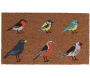 Paillasson en fibres de coco oiseaux