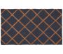 Paillasson en fibres de coco relief diamants