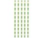 Pailles imprimées fantaisies en papier (Lot de 50)