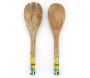 Paire de couverts en manguier  Citron - 5