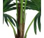 Palmier éventail artificiel 6 palmes toucher naturel 70 cm - SOV-0165