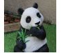Panda mangeant de l'eucalyptus en résine - 34,90