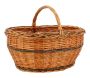 Panier Lucette en osier buff
