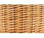 Panier à couvercle pivotant en osier clair - 5