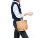 Panier à couvercle pivotant en osier clair - AUBRY GASPARD