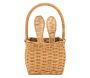Panier lapin enfant en rotin - AUB-7164