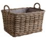 Panier gris en poelet (Lot de 2) - AUBRY GASPARD