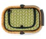 Panier isotherme à anse pliable en osier - AUB-3751