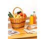 Panier de marché en osier buff - AUBRY GASPARD