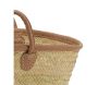 Panier de marché palmier et cuir - 24,90