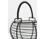 Panier à œufs en métal noir - 6,90