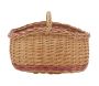 Panier en osier buff et marron - AUBRY GASPARD