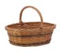 Panier Lucette en osier buff