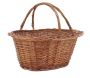 Panier ovale en osier buff