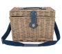 Panier pique-nique en osier gris - 7