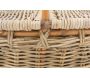 Panier pique-nique en poelet gris - 89,90