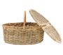 Panier pique-nique en poelet gris - AUBRY GASPARD