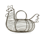 Panier poule en métal - AUB-7243