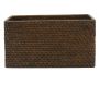 Panier de rangement rotin antique - 6