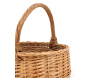 Panier rond en osier buff 30 cm - AUB-4409