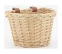 Panier à vélo en osier naturel - 8,90