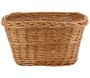Panier vélo en osier buff - 19,90