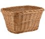 Panier vélo en osier buff