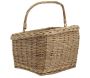 Panier pour vélo en osier buff et métal - 7