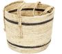 Paniers bicolores en fibre de mais (Lot de 3) - 54,90