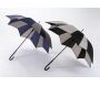 Parapluie bicolore découpe géométrique - AMADEUS