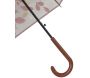 Parapluie transparent imprimé automnal modèle aléatoire - 6