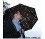 Parapluie transparent noir - ESSCHERT DESIGN